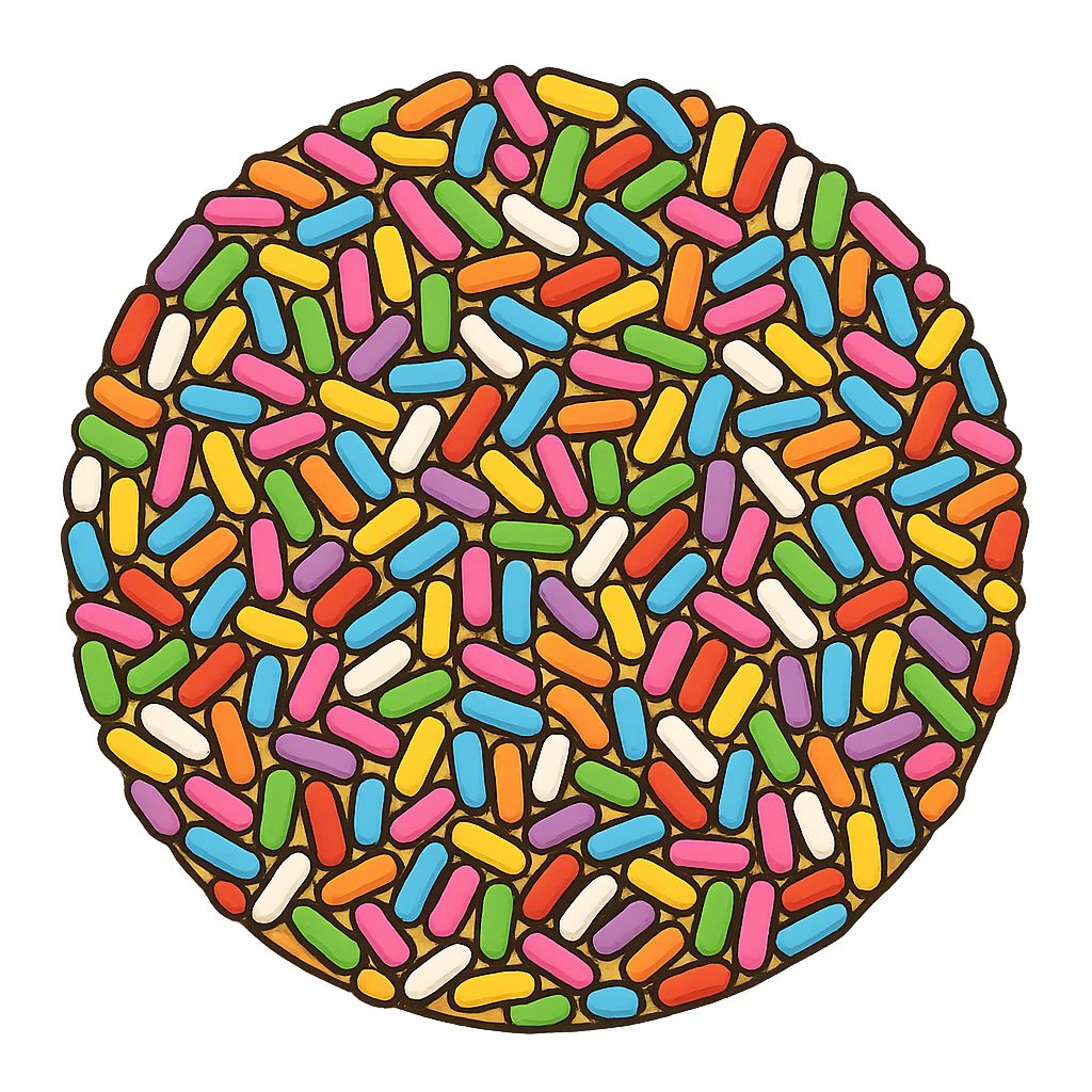 Mr.Sprinkles Birthday Cake Cookie